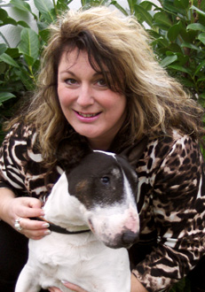 Susanne Rapp und ihr treuer Hund "Sam"